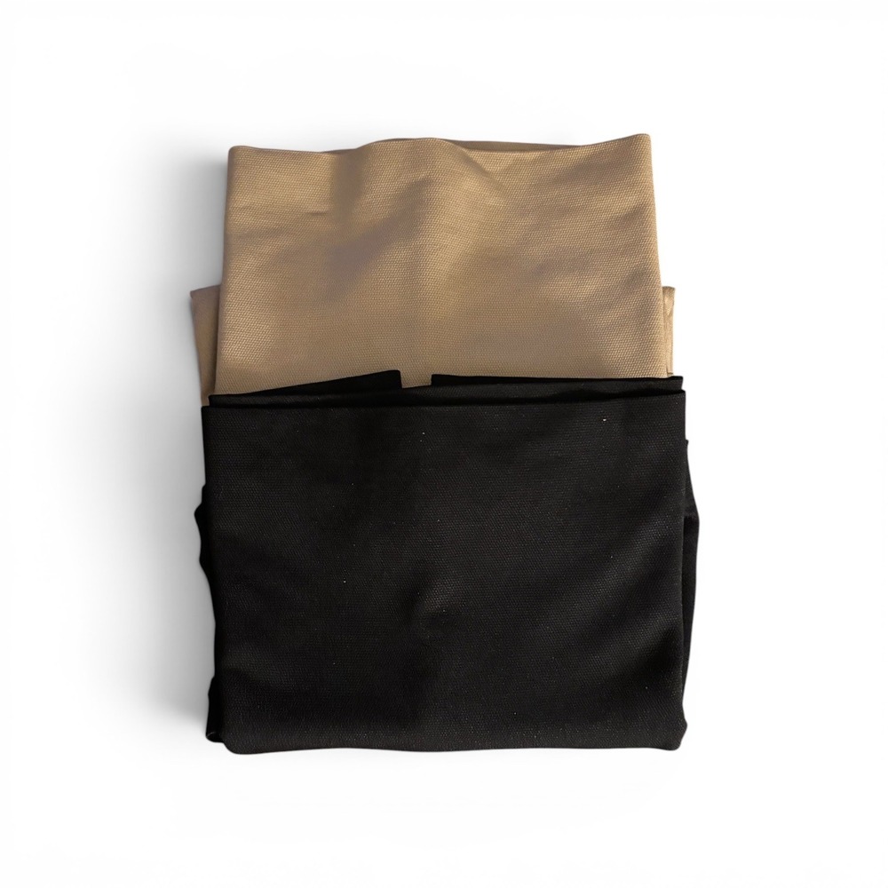 Yummie 2 Pk High Waist Shaping Shorts Black Nude 1X/2X Tummy Control Slip NWOT